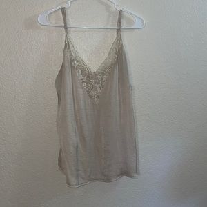 Tan small blouse